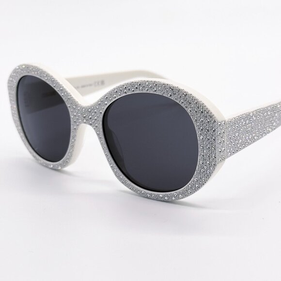 NEW CELINE CL4240IS 25A IVORY WOMEN SUNGLASSES CELINE - Picture 1 of 12